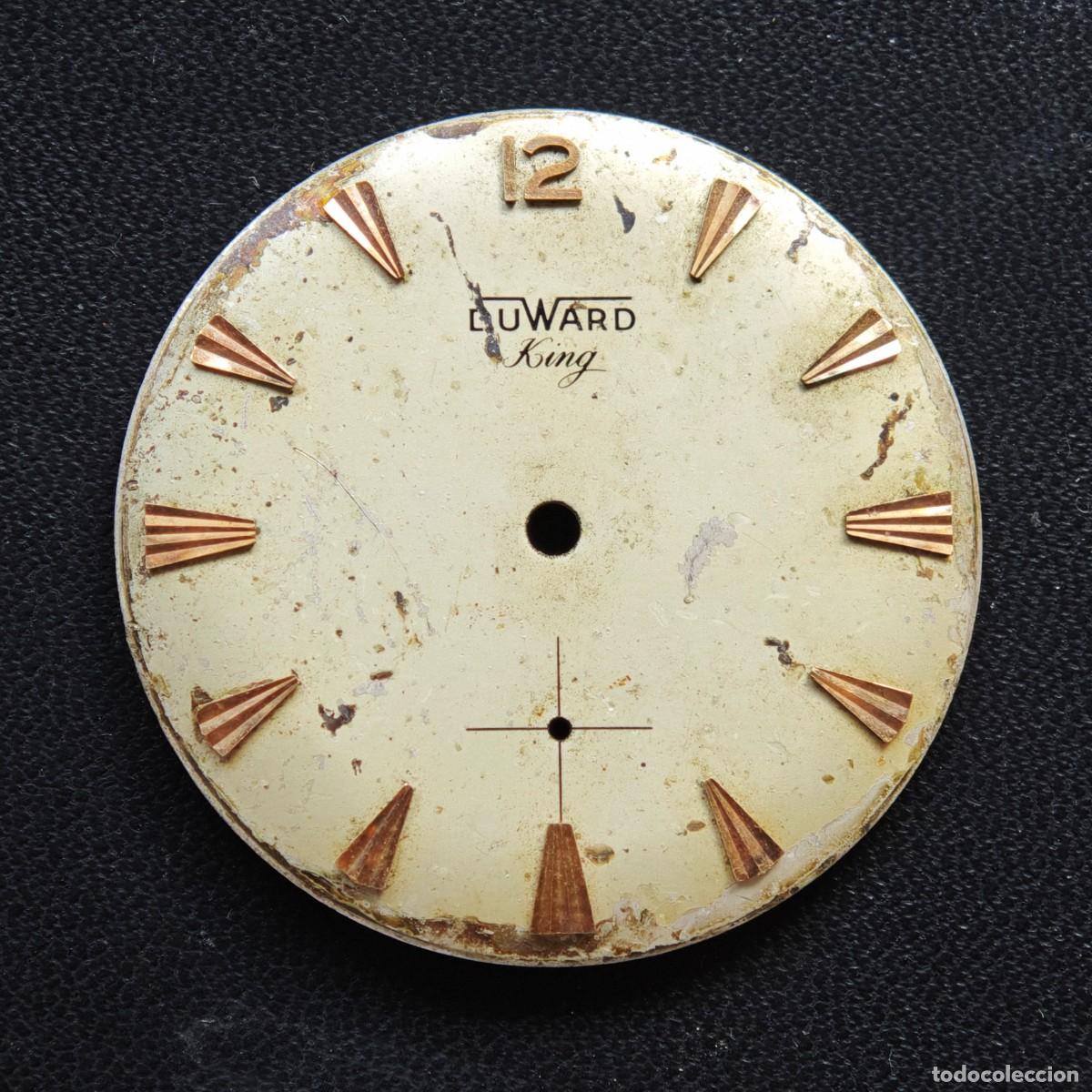 Vintage: DUWARD King esfera reloj jumbo vintage 1560 watch dial montre cadran orologio quadrante