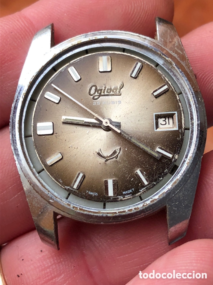 Vintage: Reloj ogivol autom&aacute;tico ref AS 1913