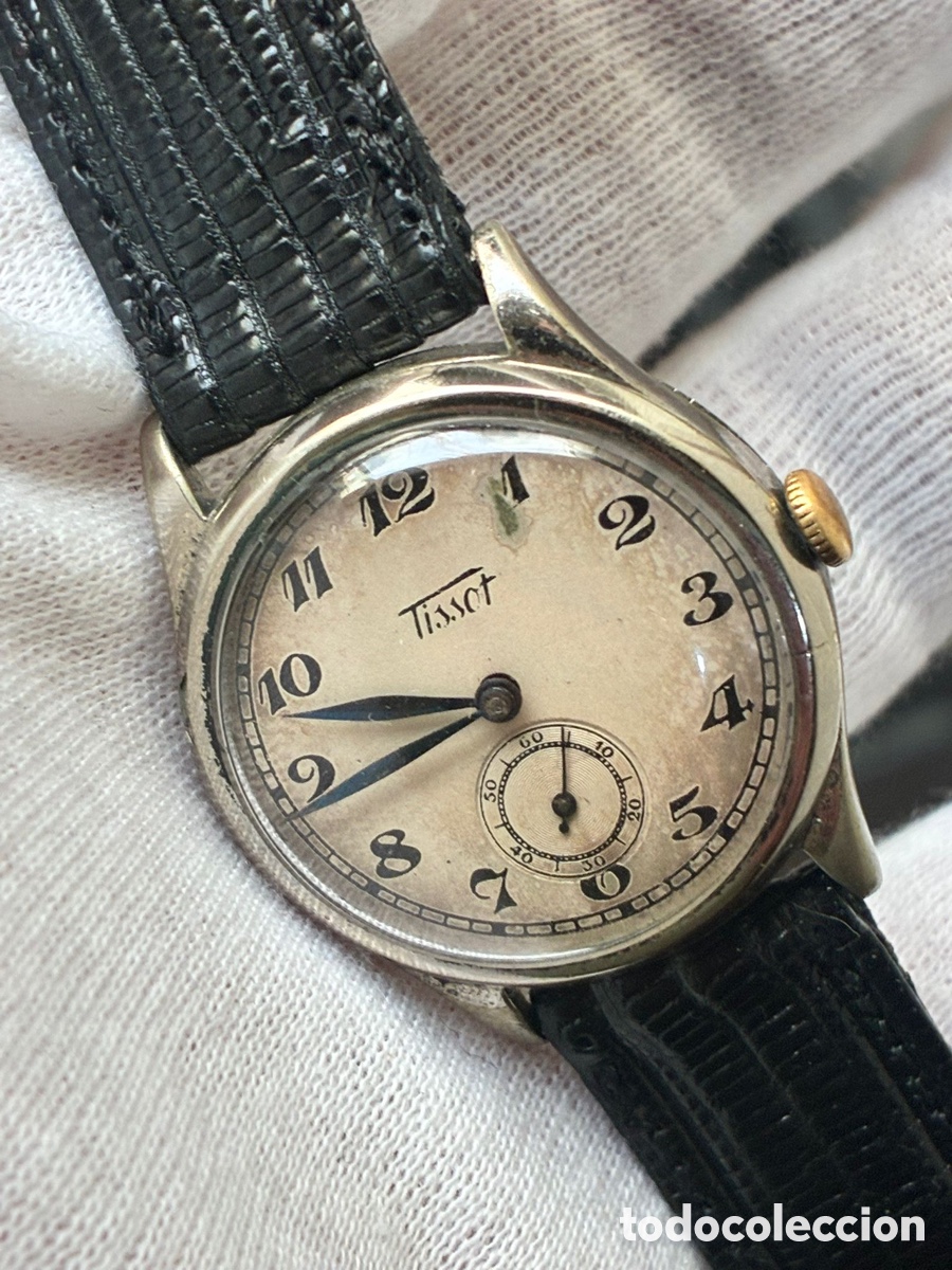 Vintage: Reloj tissot de cuerda a&ntilde;os 40/50