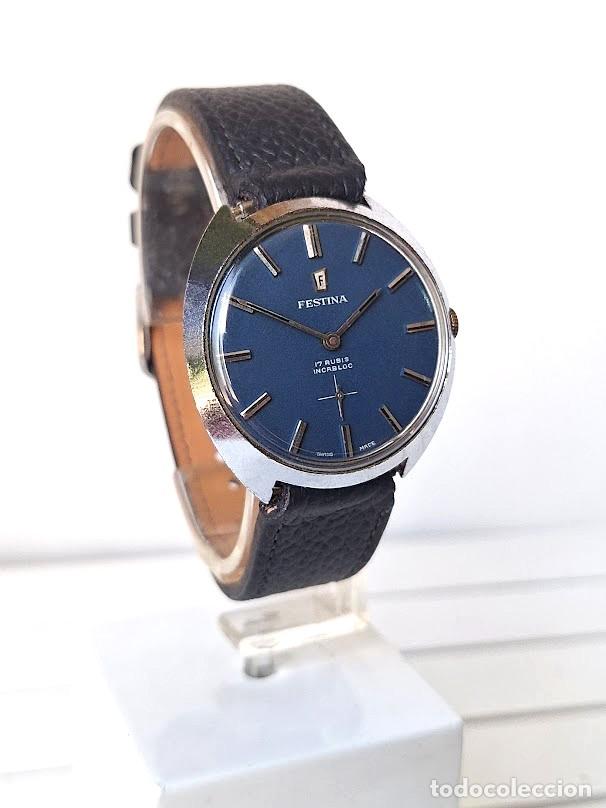Vintage Watches: Reloj Festina Cuerda Caballero A&ntilde;os 60/70