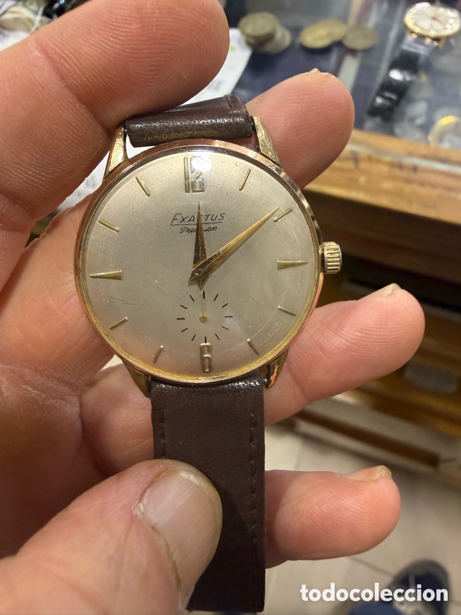 Vintage: Reloj exactus, muy buen estado, funcionando