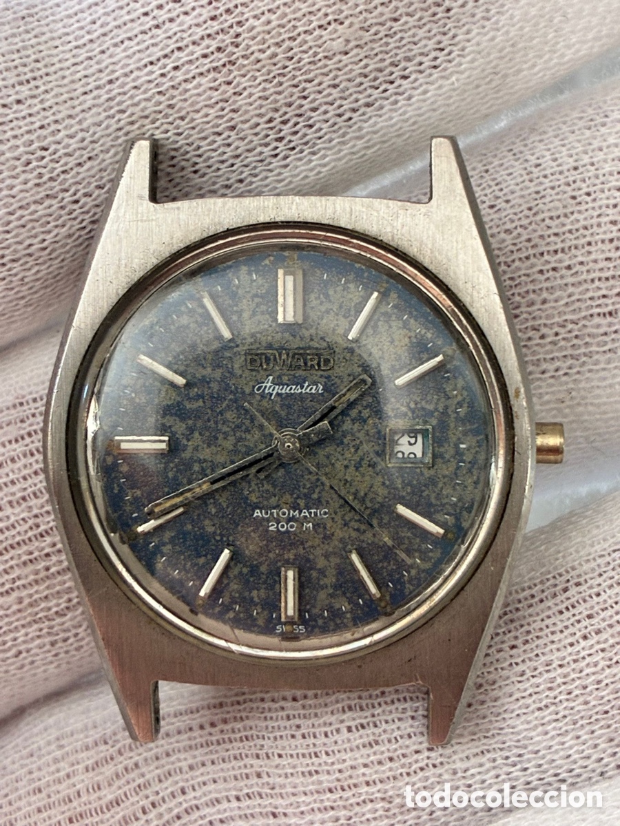 Vintage: Reloj duward aquastar diver autom&aacute;tico 200 metros