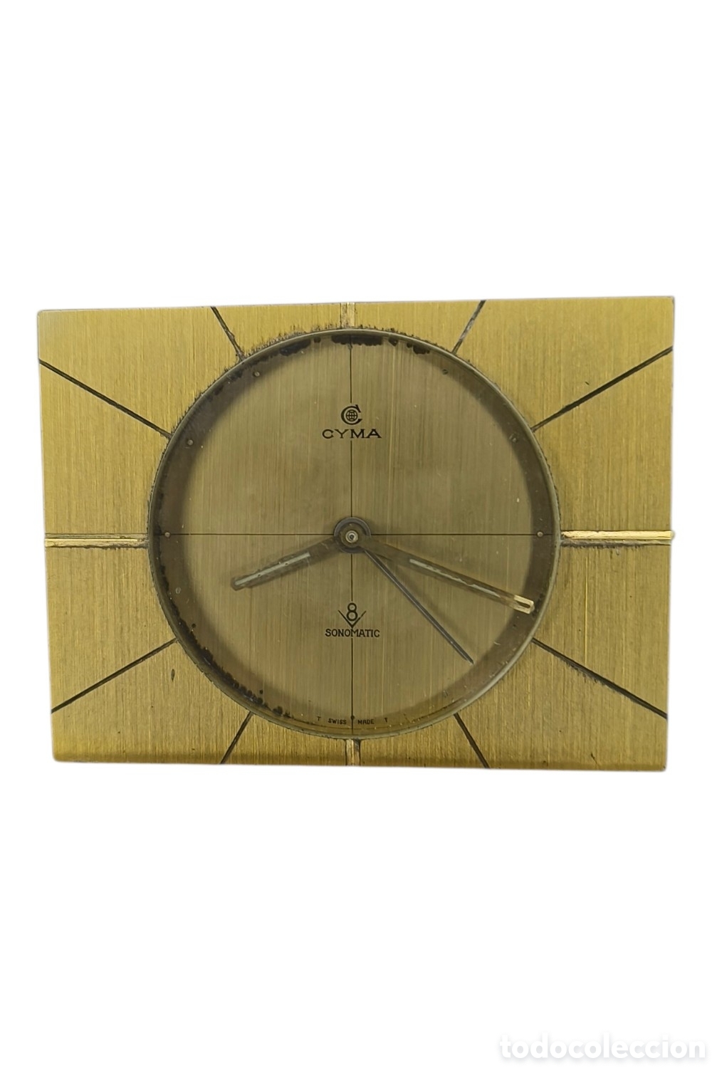 Vintage: Antiguo reloj de mesa Cyma Sonomatic