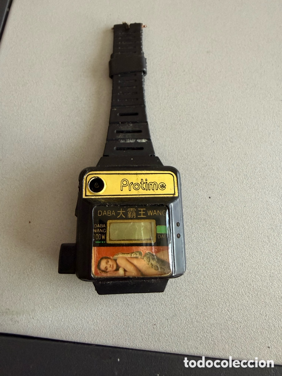 Vintage: Antiguo RELOJ. MECHERO PROTIME