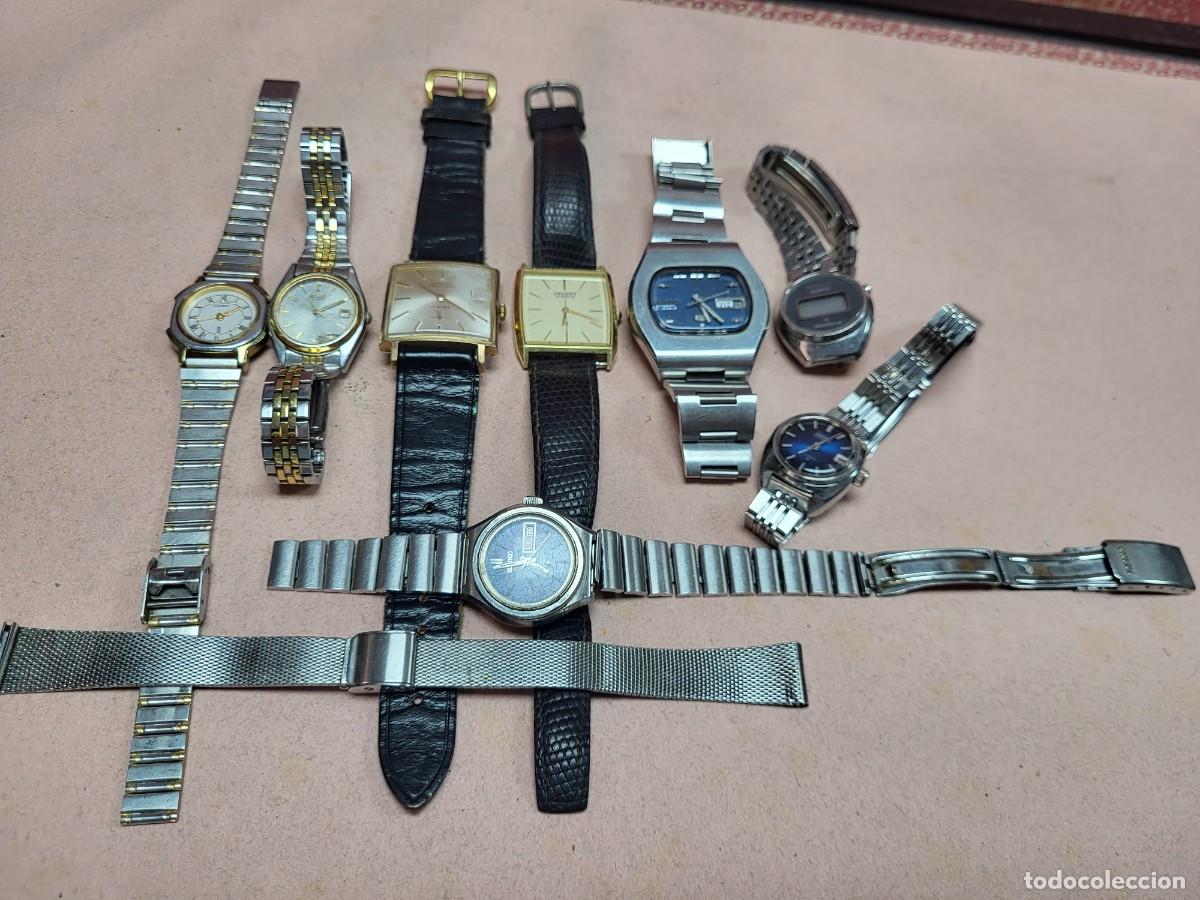 Vintage: LOTE RELOJES DE PULSERA SEIKO ORIENT CAUNY CITIZEN
