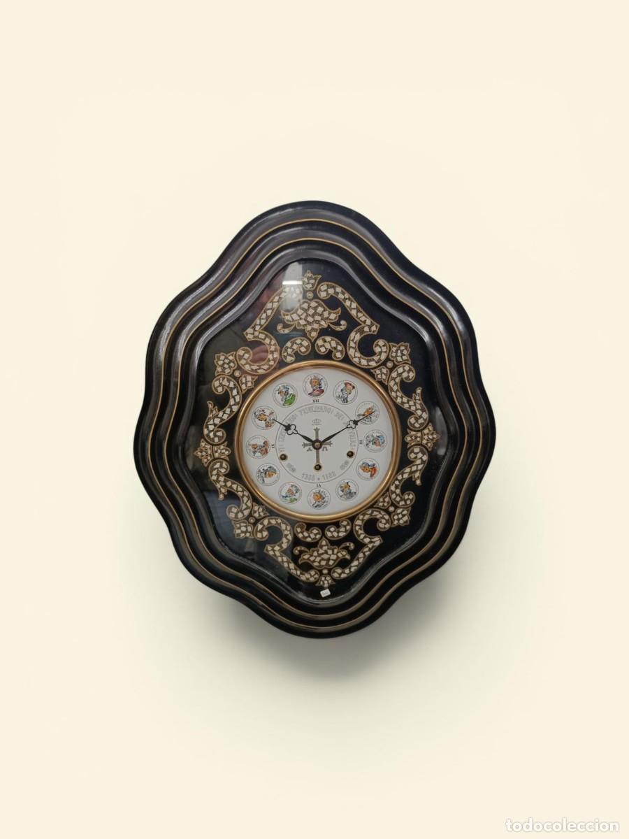 Vintage: Reloj de pared 12 reyes asturianos