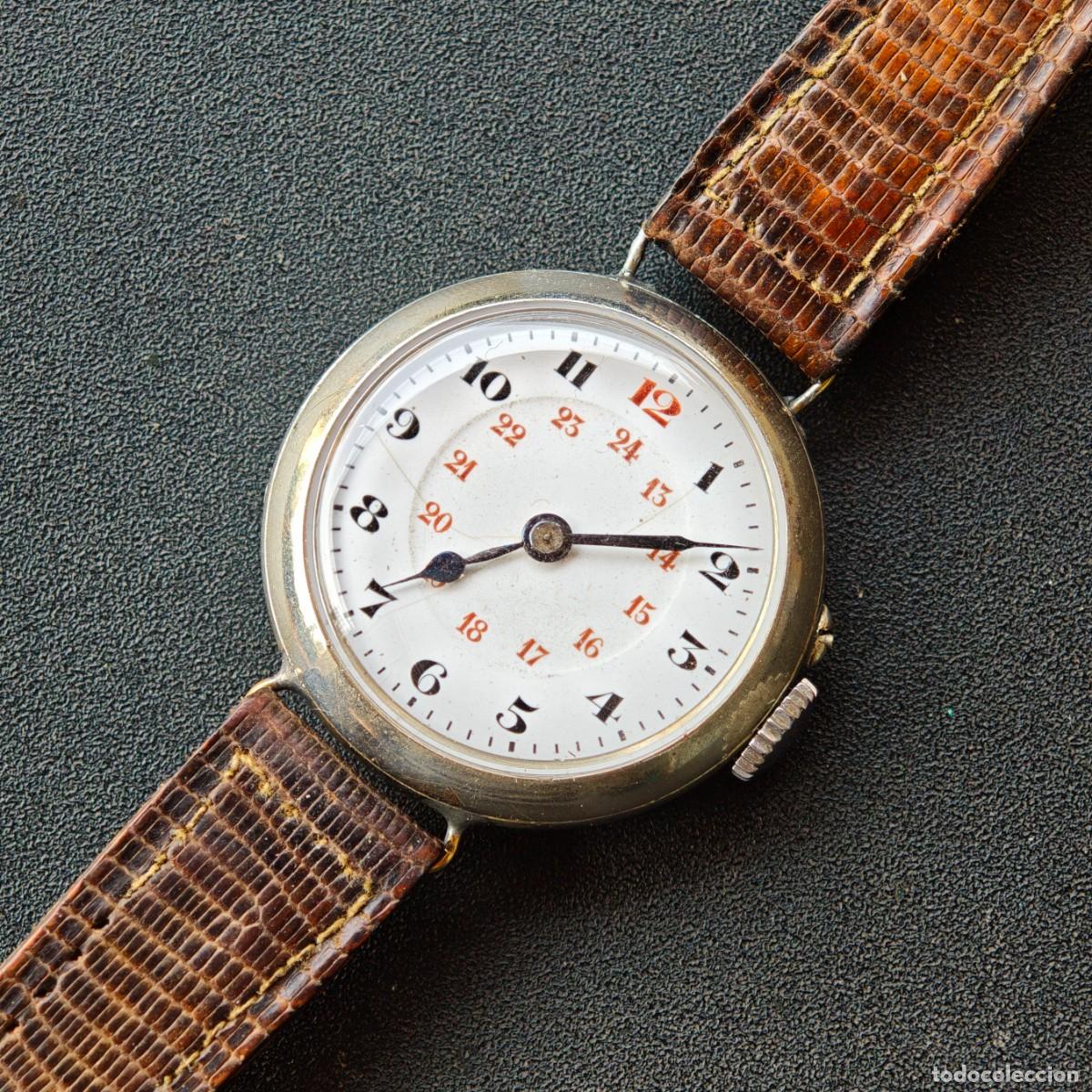 Vintage: Antiguo 33mm reloj vintage watch montre orologio France