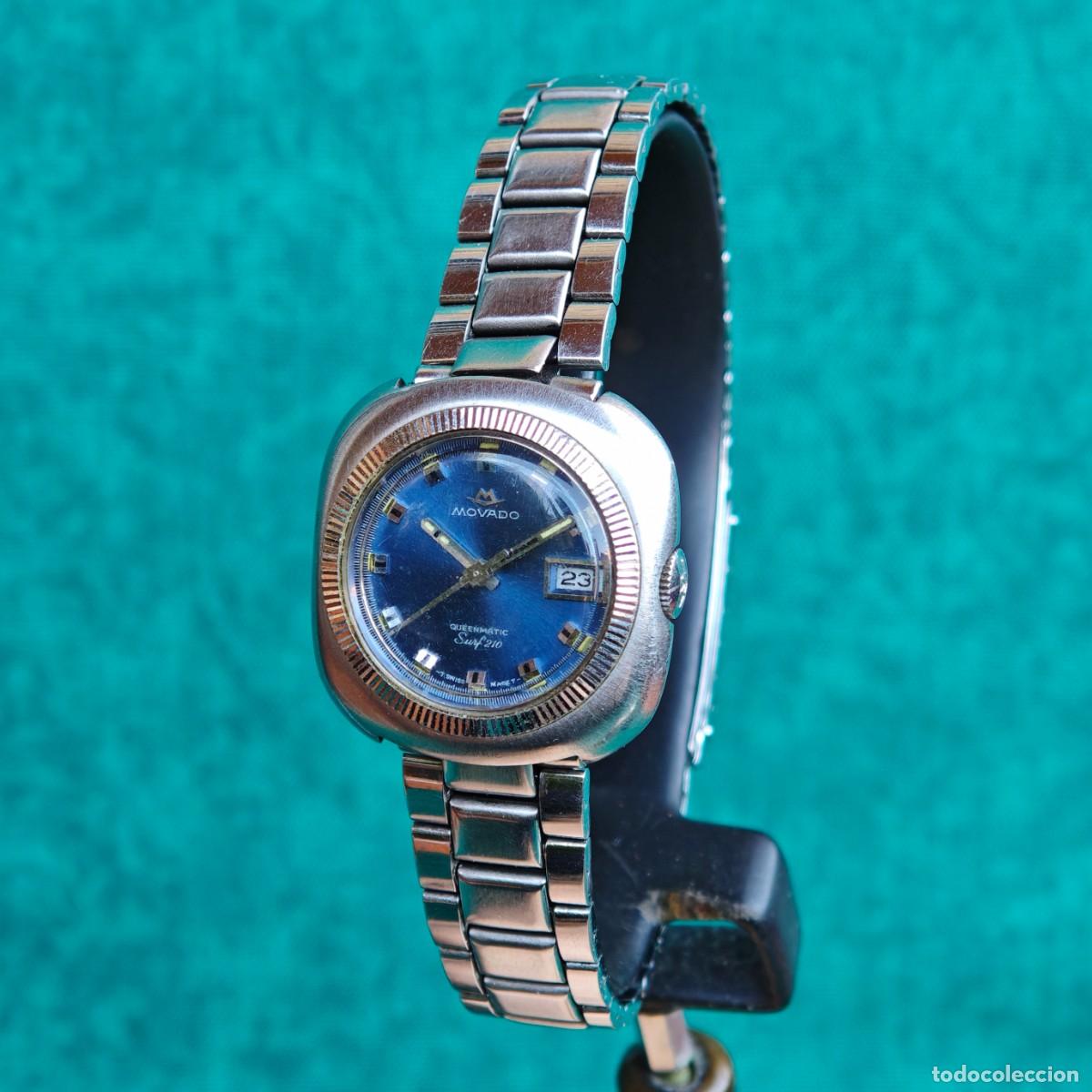 Vintage: MOVADO Queenmatic Surf 210 Gay Freres Automatic reloj automatico vintage montre orologio watch