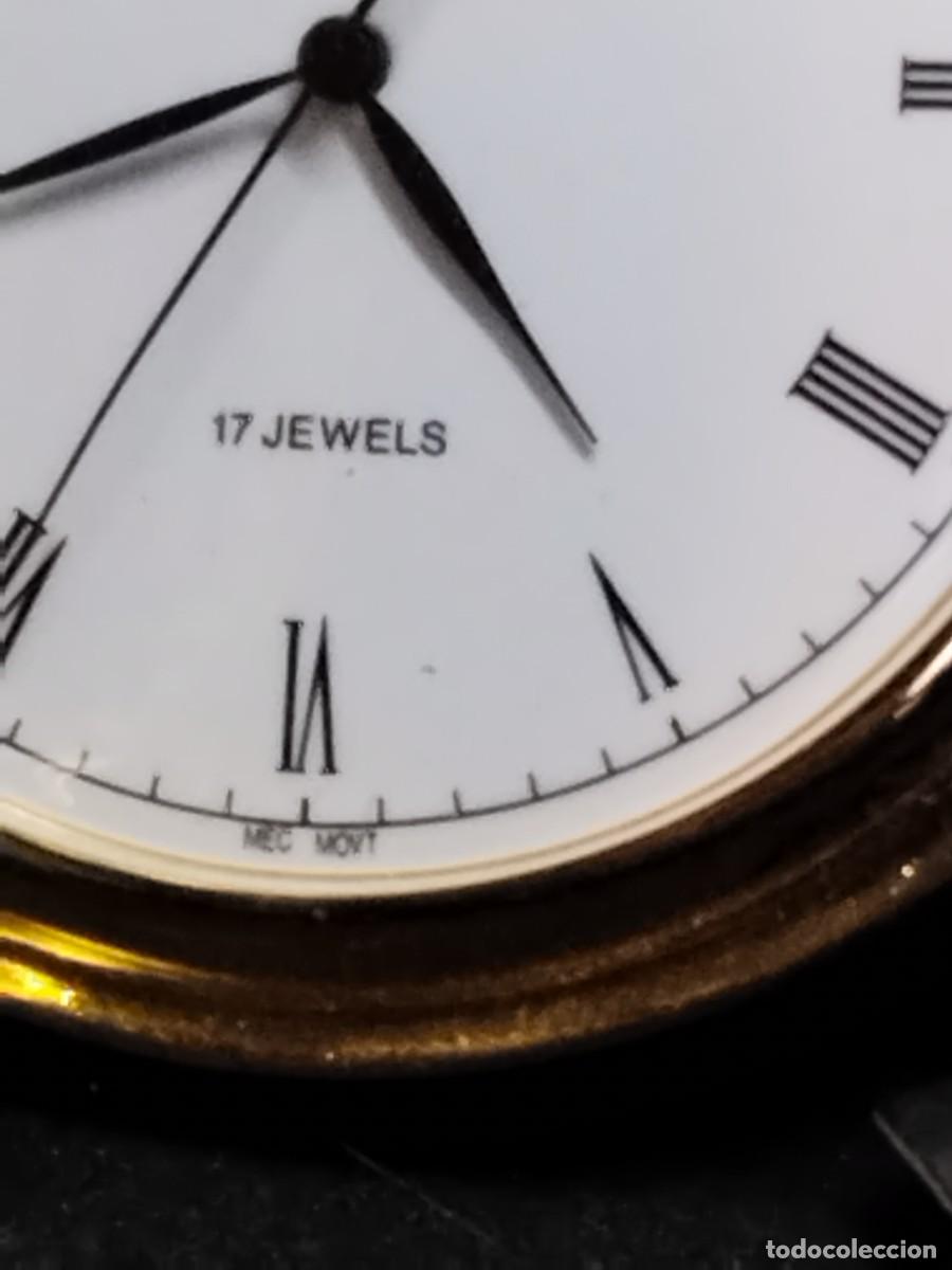 Vintage: Reloj Halcon de bolsillo carga manual - Foto 3