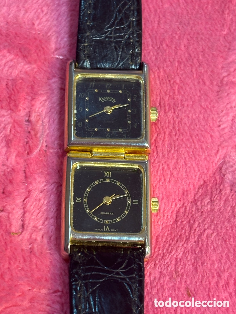 Vintage: Reloj vintage doble esfera Quartz - Foto 2