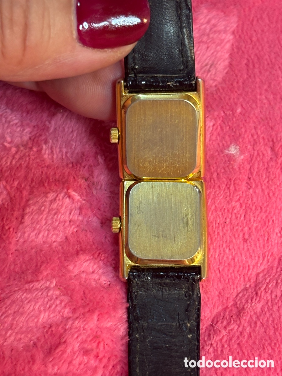 Vintage: Reloj vintage doble esfera Quartz - Foto 3
