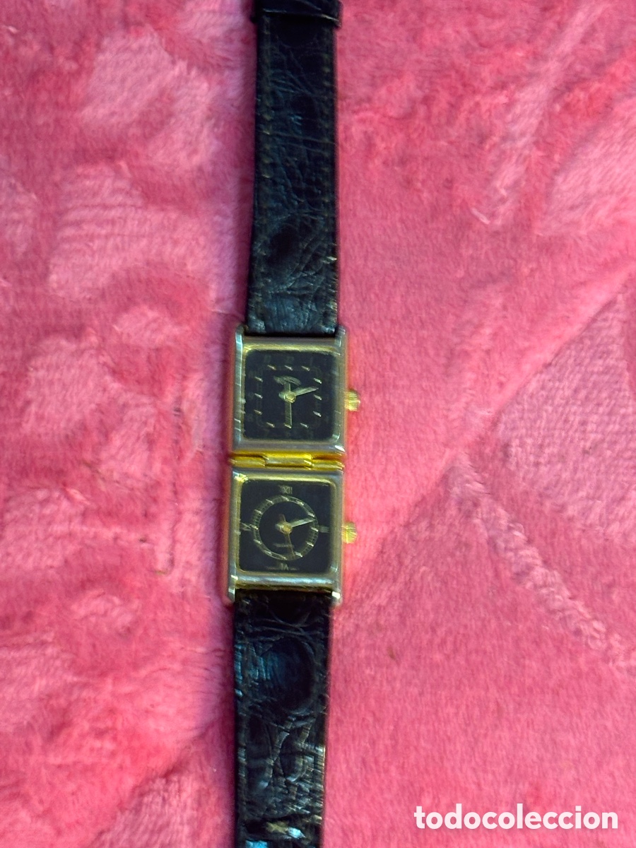 Vintage: Reloj vintage doble esfera Quartz - Foto 4