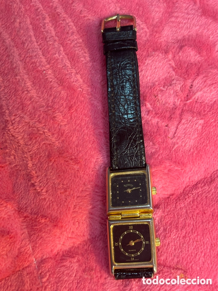Vintage: Reloj vintage doble esfera Quartz - Foto 6