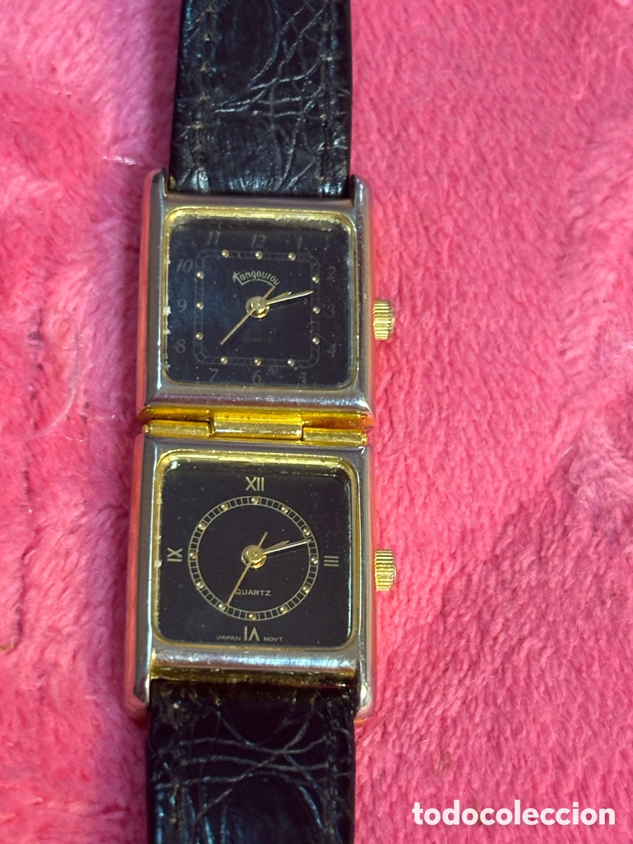 Vintage: Reloj vintage doble esfera Quartz