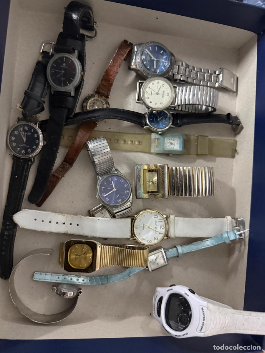 Vintage: LOTE DE 15 RELOJES VINTAGE / QUARTZ &ndash; IDEAL REVENTA, COLECCI&Oacute;N O RESTAURACI&Oacute;N lote 6