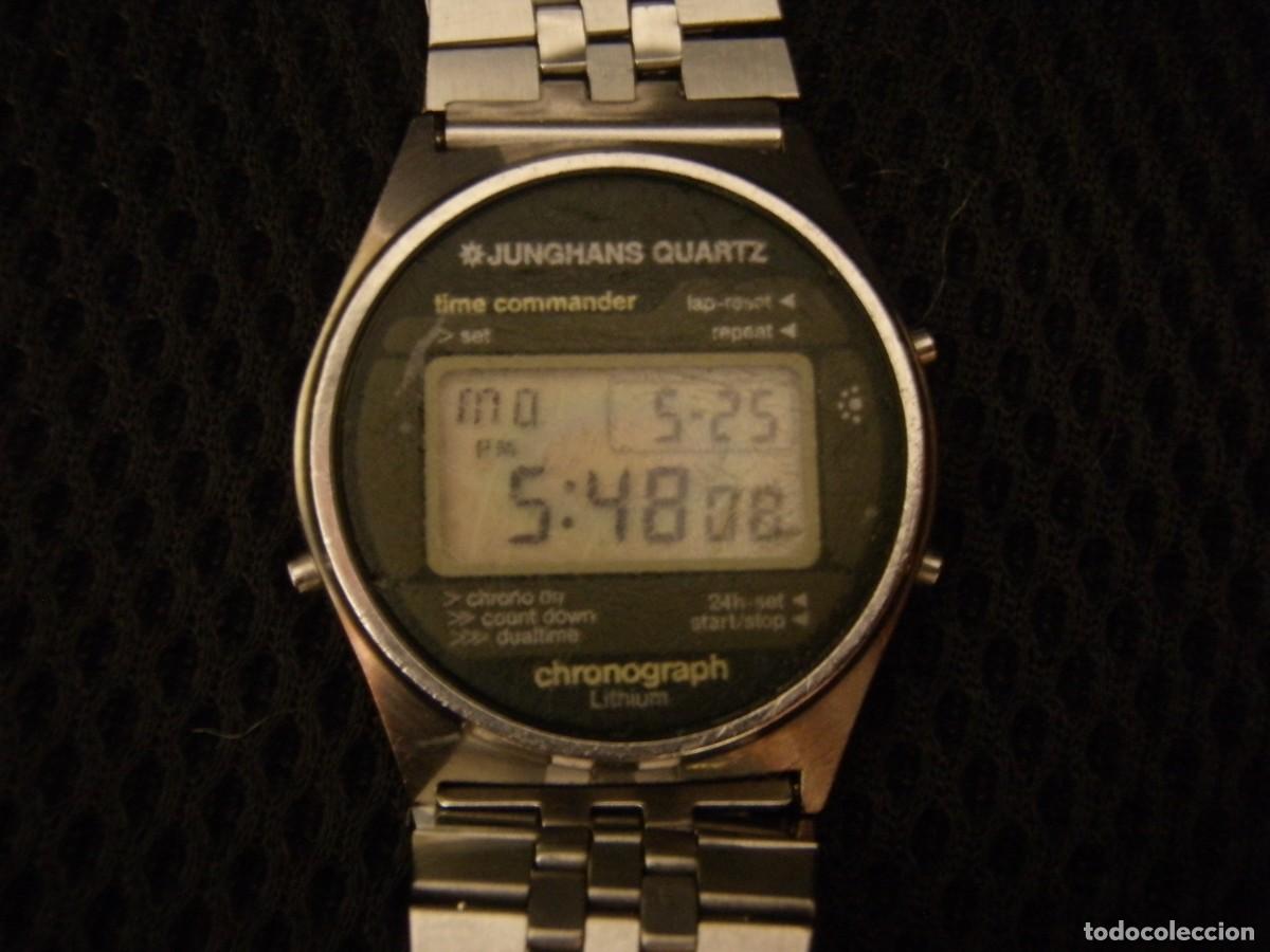 Vintage: RELOJ DIGITAL JUNGHANS FUNCIONANDO MUY RARO - Foto 5