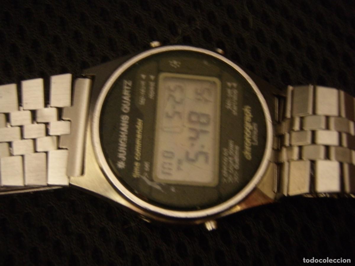 Vintage: RELOJ DIGITAL JUNGHANS FUNCIONANDO MUY RARO - Foto 6