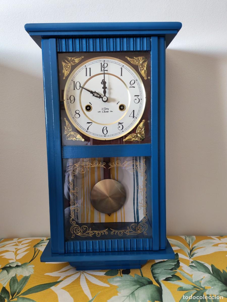 Vintage: Reloj de pendulo restaurado