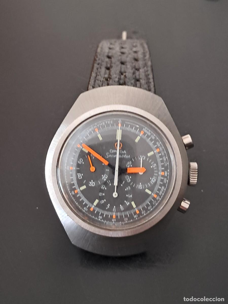 Vintage: rel&oacute;gio omega seamaster corda manual chronograph