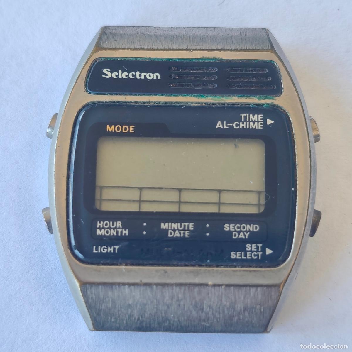 Vintage: Reloj SELECTRON digital vintage - Foto 7