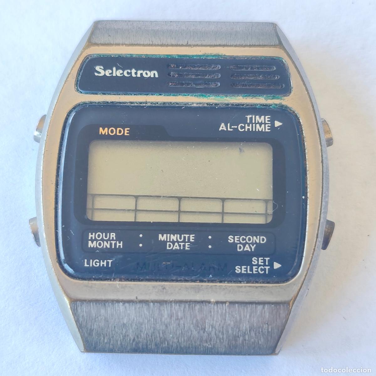 Vintage: Reloj SELECTRON digital vintage