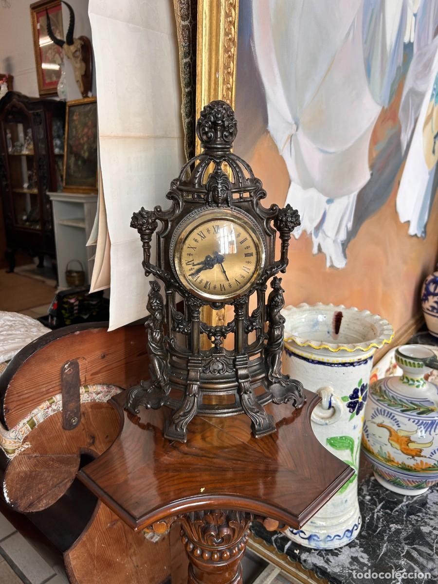 Vintage: Reloj de sobremesa decorativo