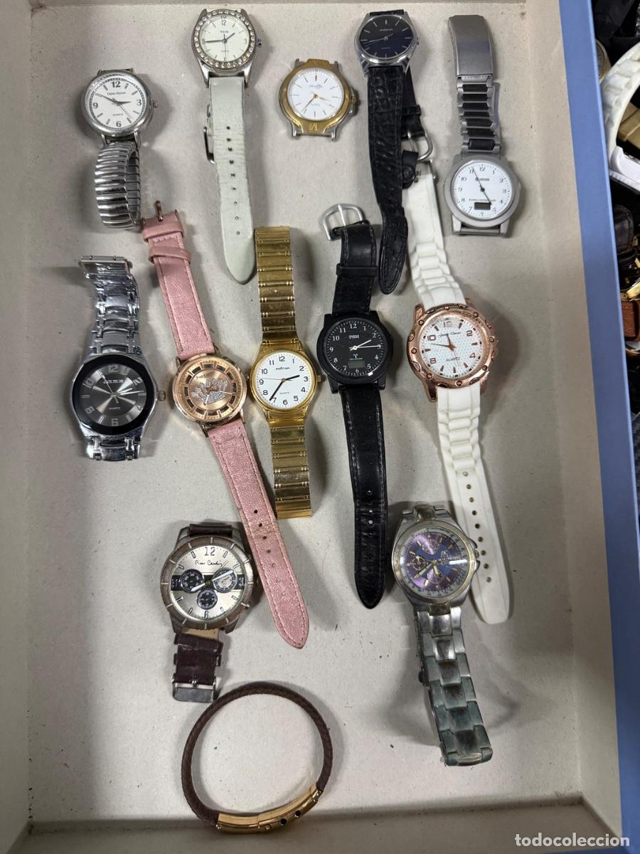 Vintage: LOTE DE 12 RELOJES + PULSERA | VARIAS MARCAS | COLECCI&Oacute;N / REVENTA / RECAMBIOS Lote 13