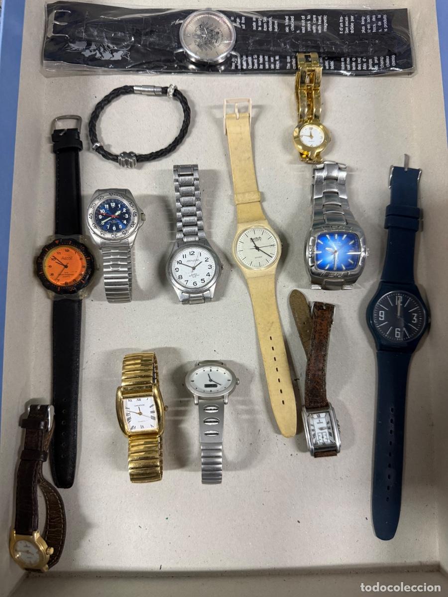 Vintage: LOTE DE 12 RELOJES + PULSERA | SWATCH, FOSSIL, FESTINA, DUGENA, ESPRIT + M&Aacute;S Lote 14