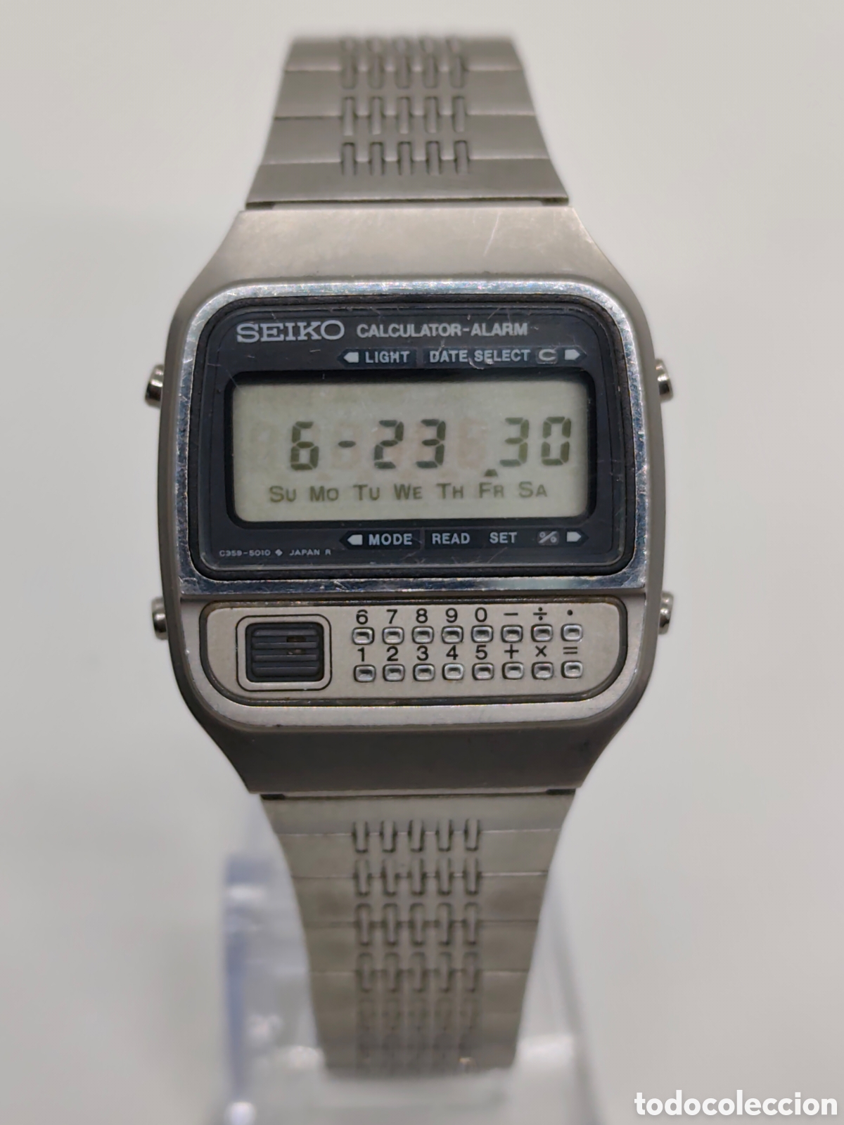 Vintage: SEIKO CALCULATOR-ALARM 0359-5010E VINTAGE rarissimo