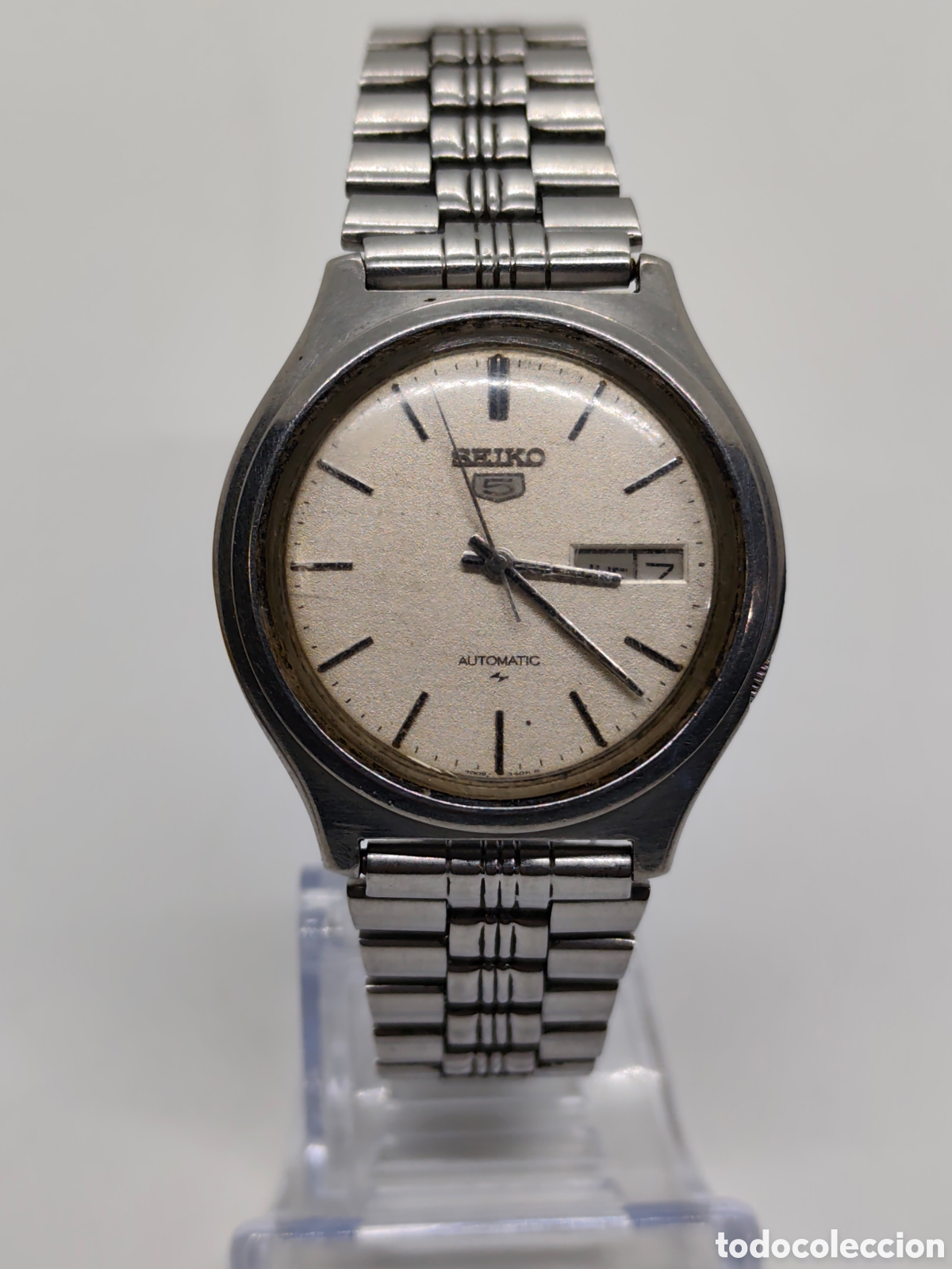 Vintage: Reloj Seiko Autom&aacute;tico funciona 37.5 mm