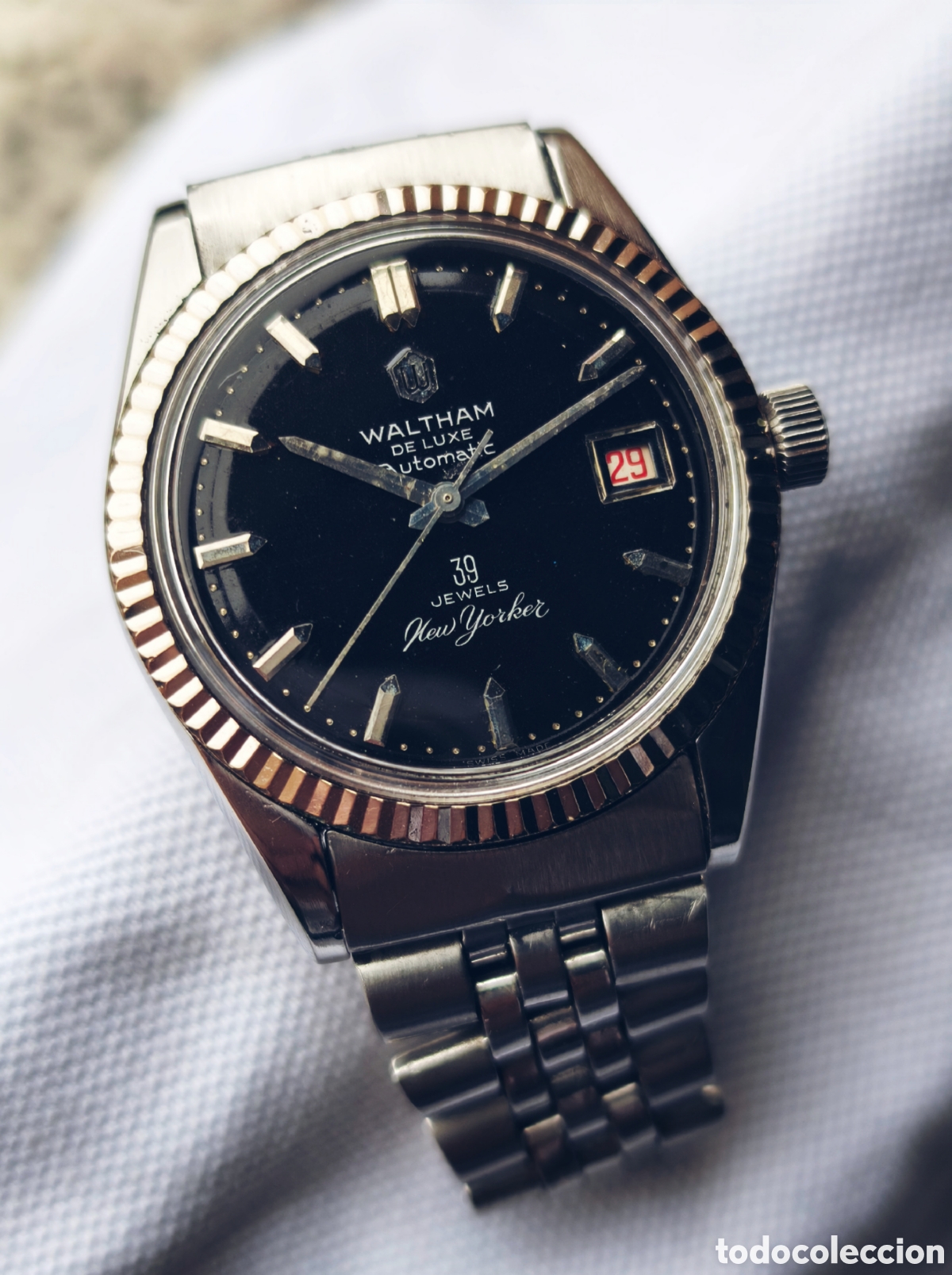 Vintage Uhren: Reloj Waltham New Yorker
