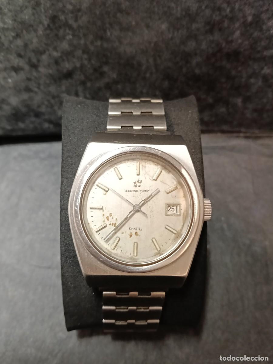 Vintage: Reloj Eterna Matic Kontiki a&ntilde;os 70