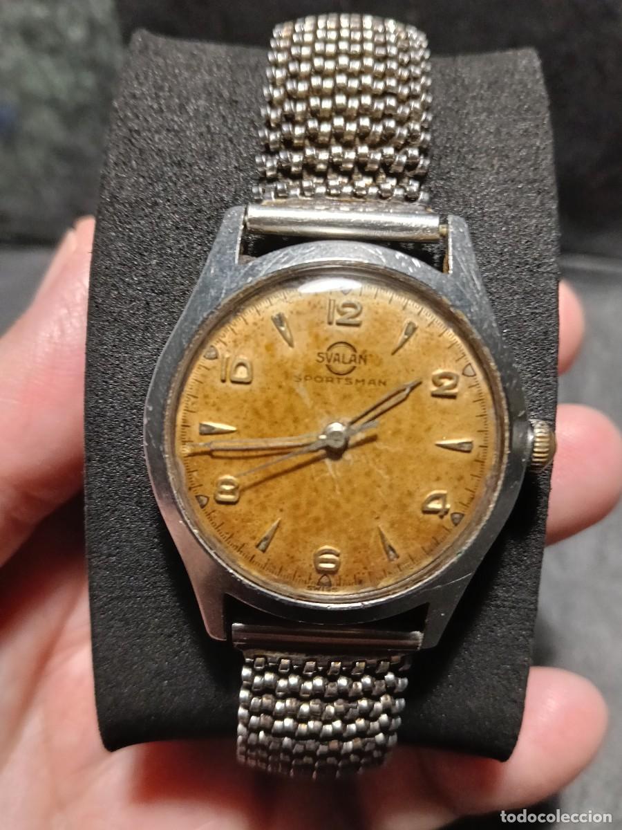 Vintage: Bonito reloj Svalan Sportsman a&ntilde;os 50