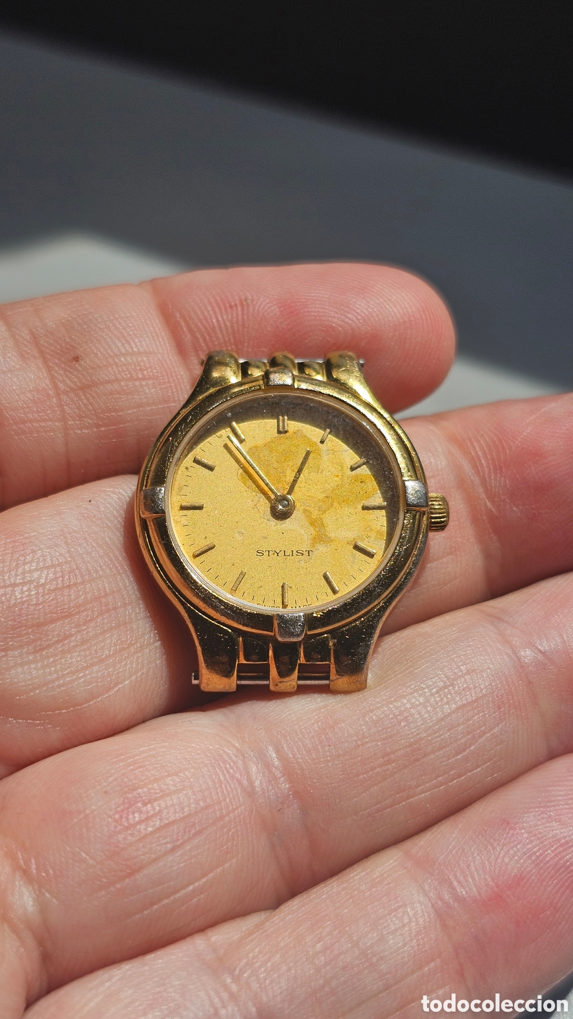 Vintage: Reloj Tissot Swiss Quartz Dorado Vintage