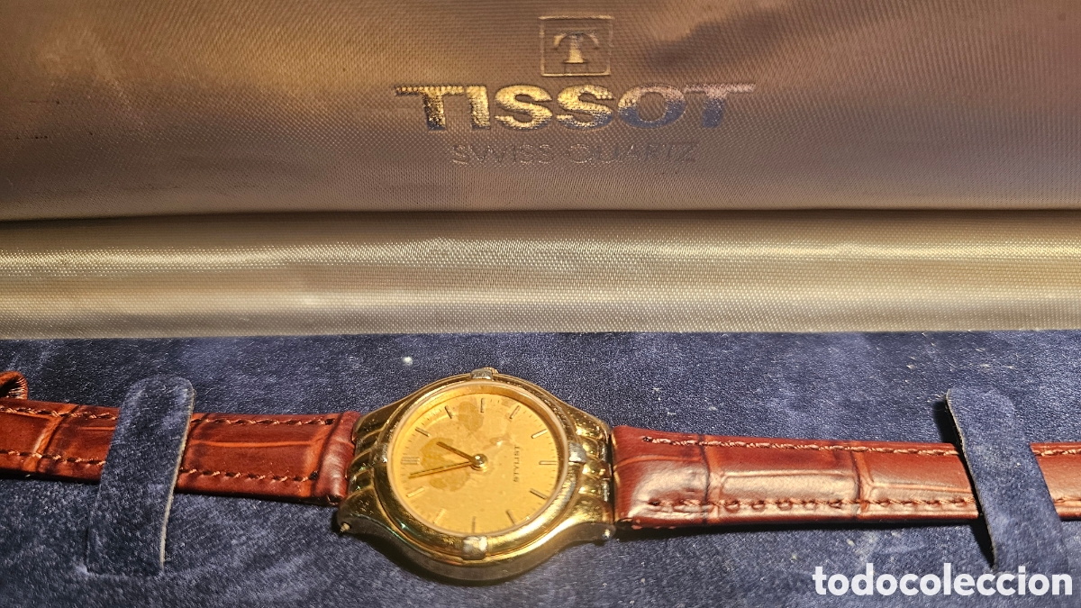 Vintage: Reloj Tissot Swiss Quartz Dorado Vintage
