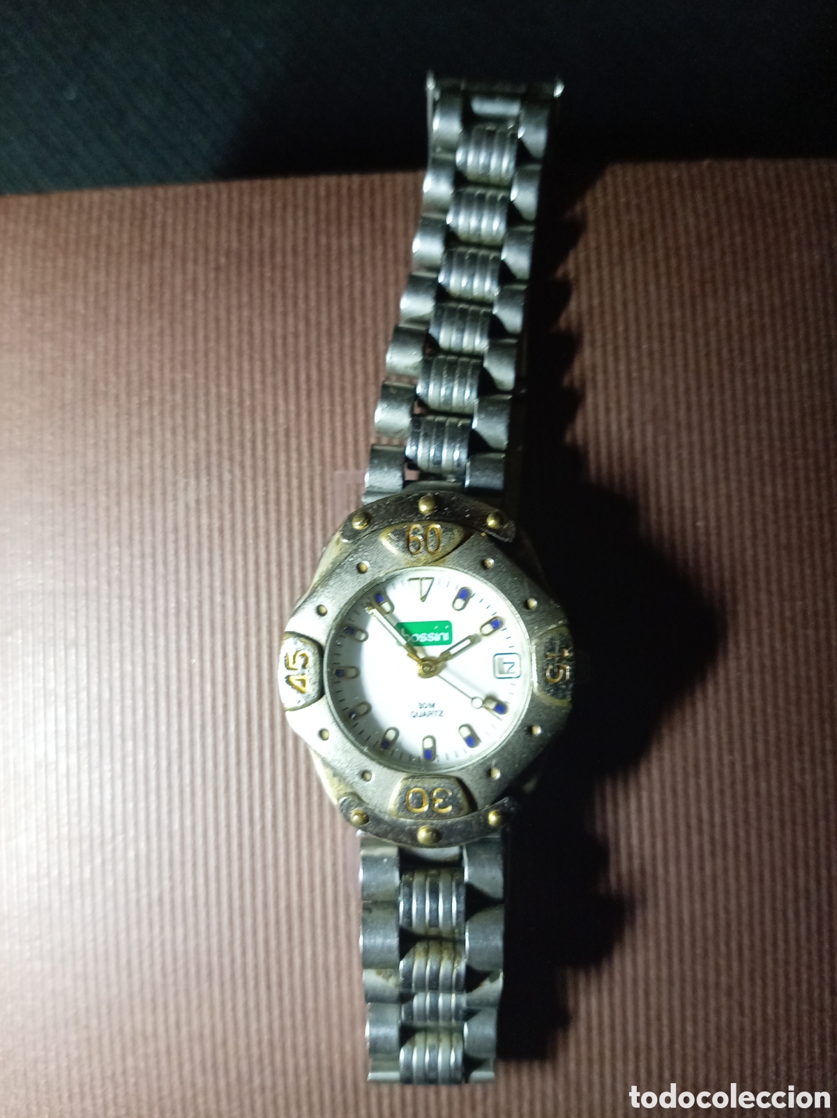 Vintage: Reloj Bossini Legend Quartz Se&ntilde;ora Vintage con Calendario &ndash; 30M Water Resistant