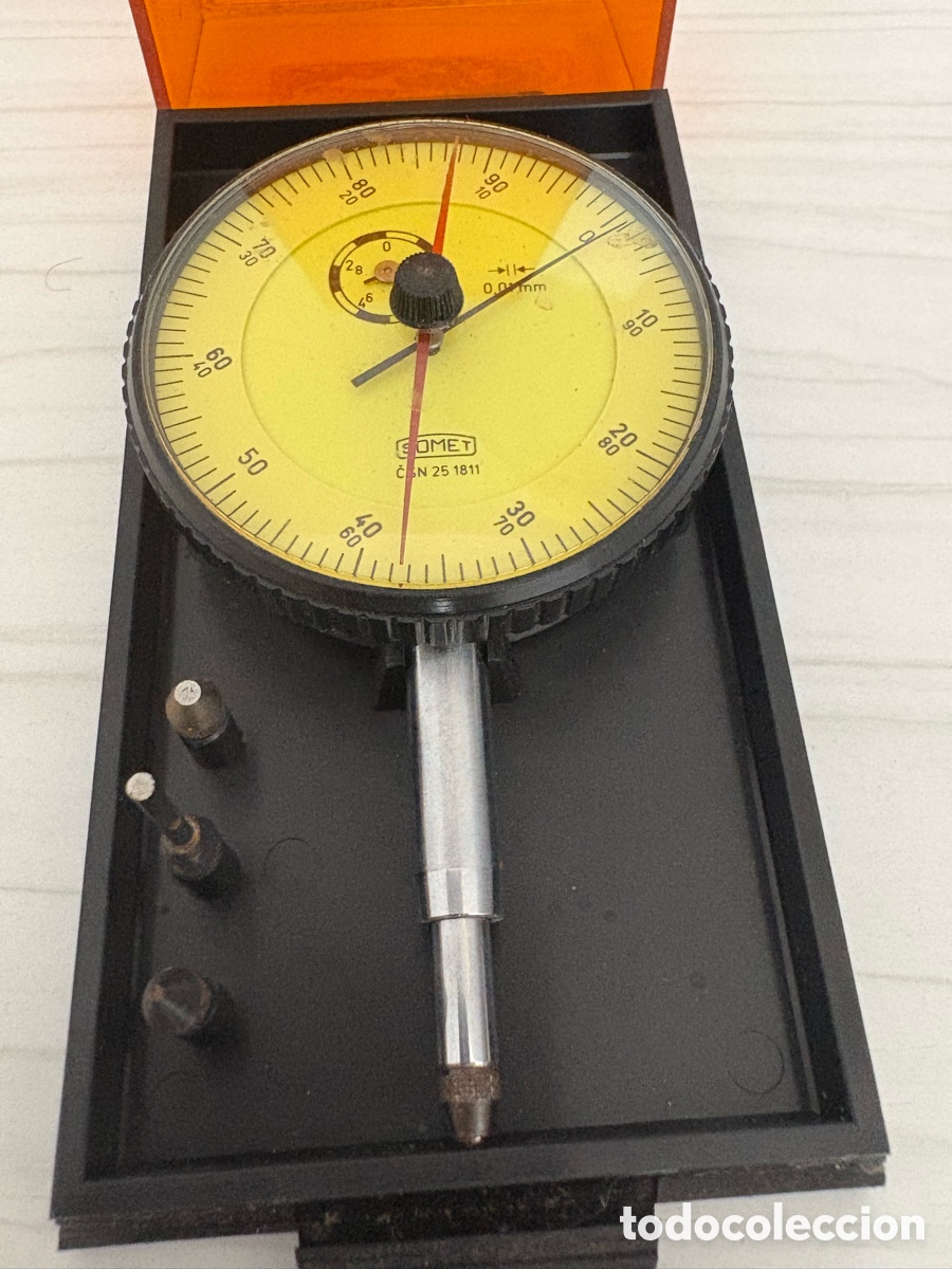 Vintage: Reloj comparador marca Somet
