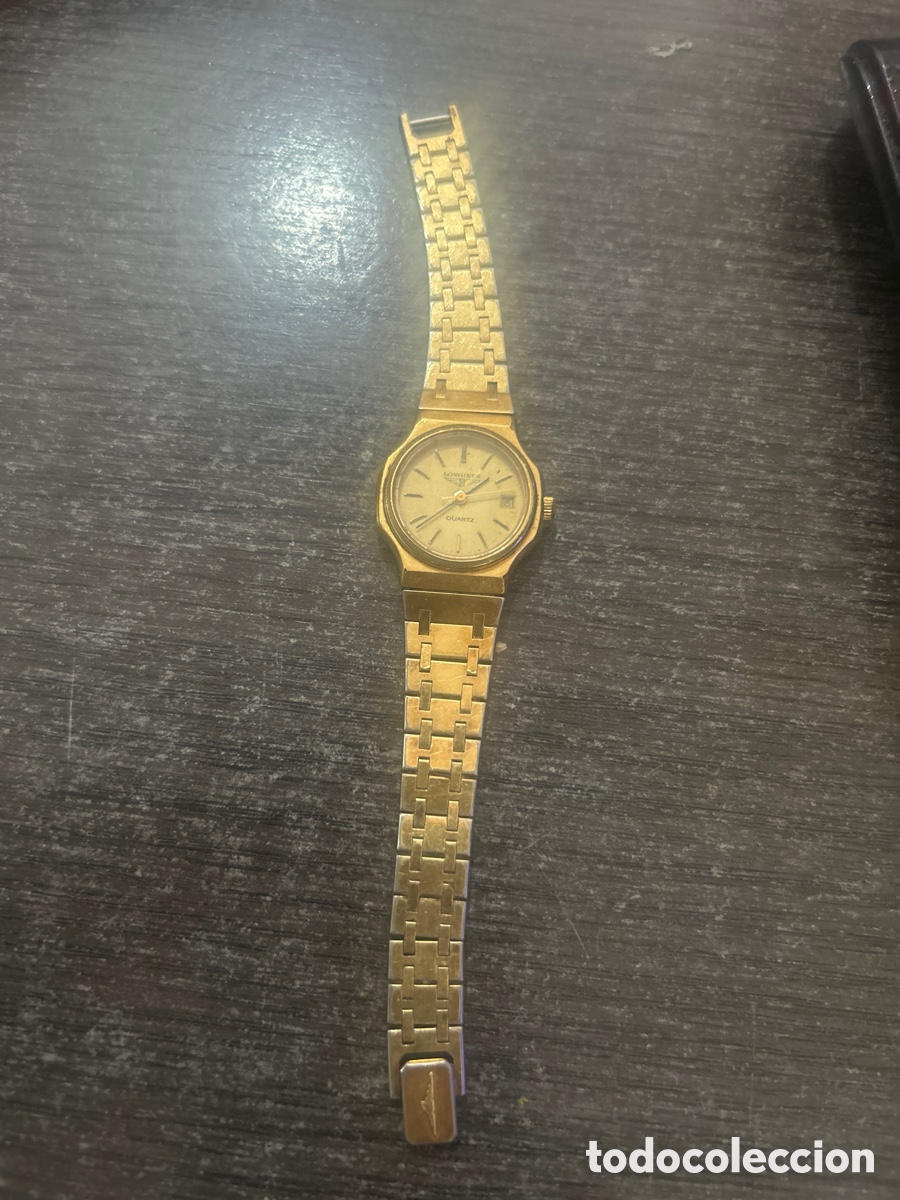 Vintage: Reloj de pulsera vintage Longines Quartz - Chapado en oro