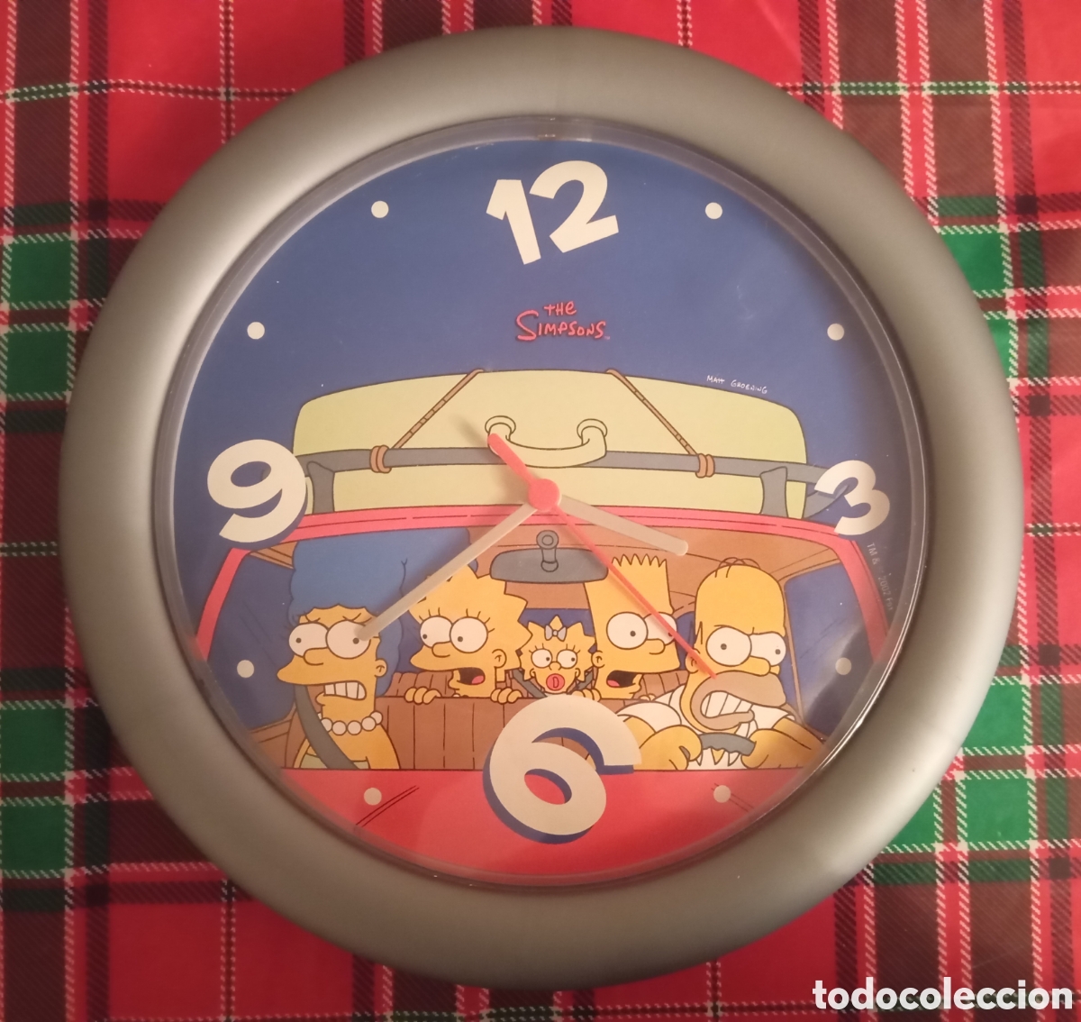 Vintage: Los Simpsons Reloj de Pared