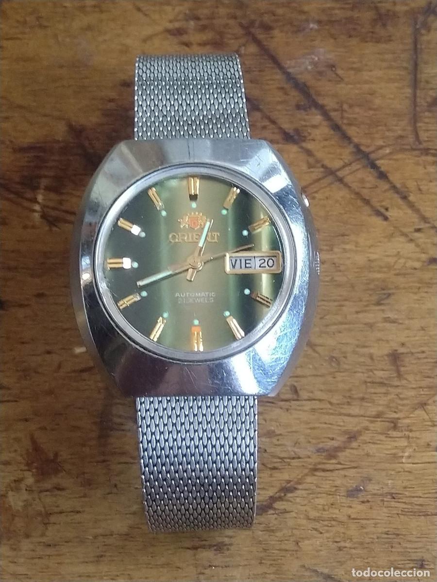 Vintage: Reloj de pulsera Orient three star crystal series