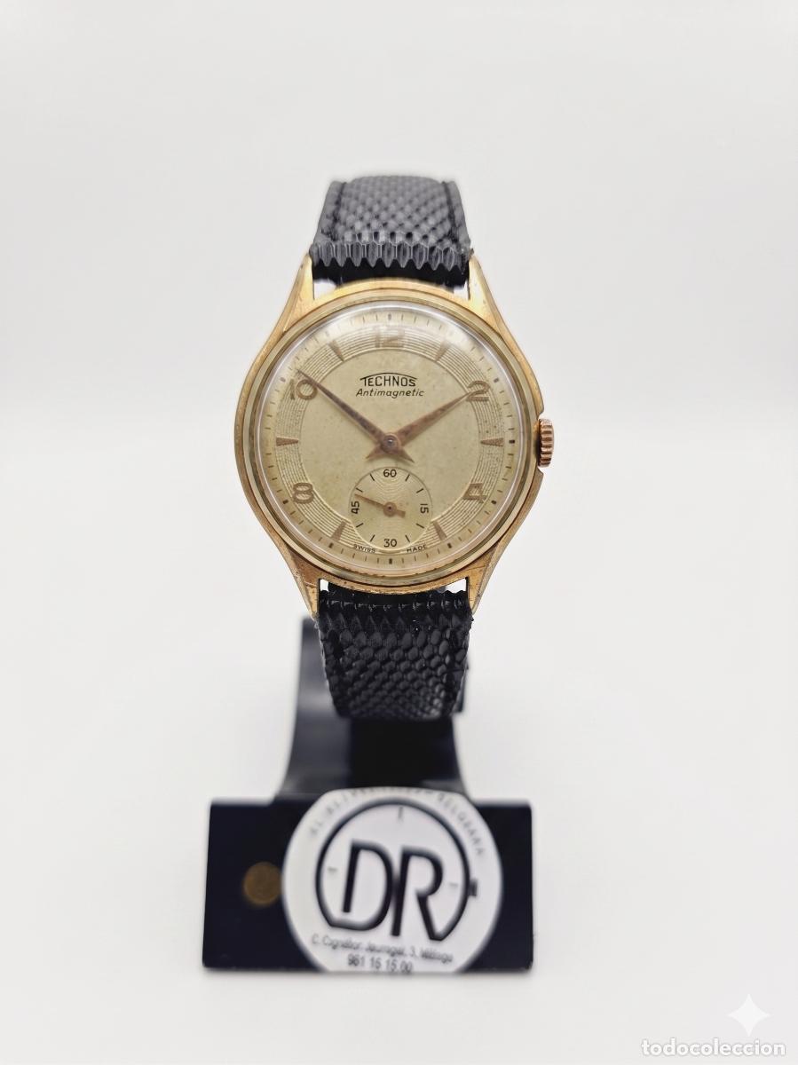 Vintage: Reloj Vintage Technos Antimagnetic - Esfera con Segundero