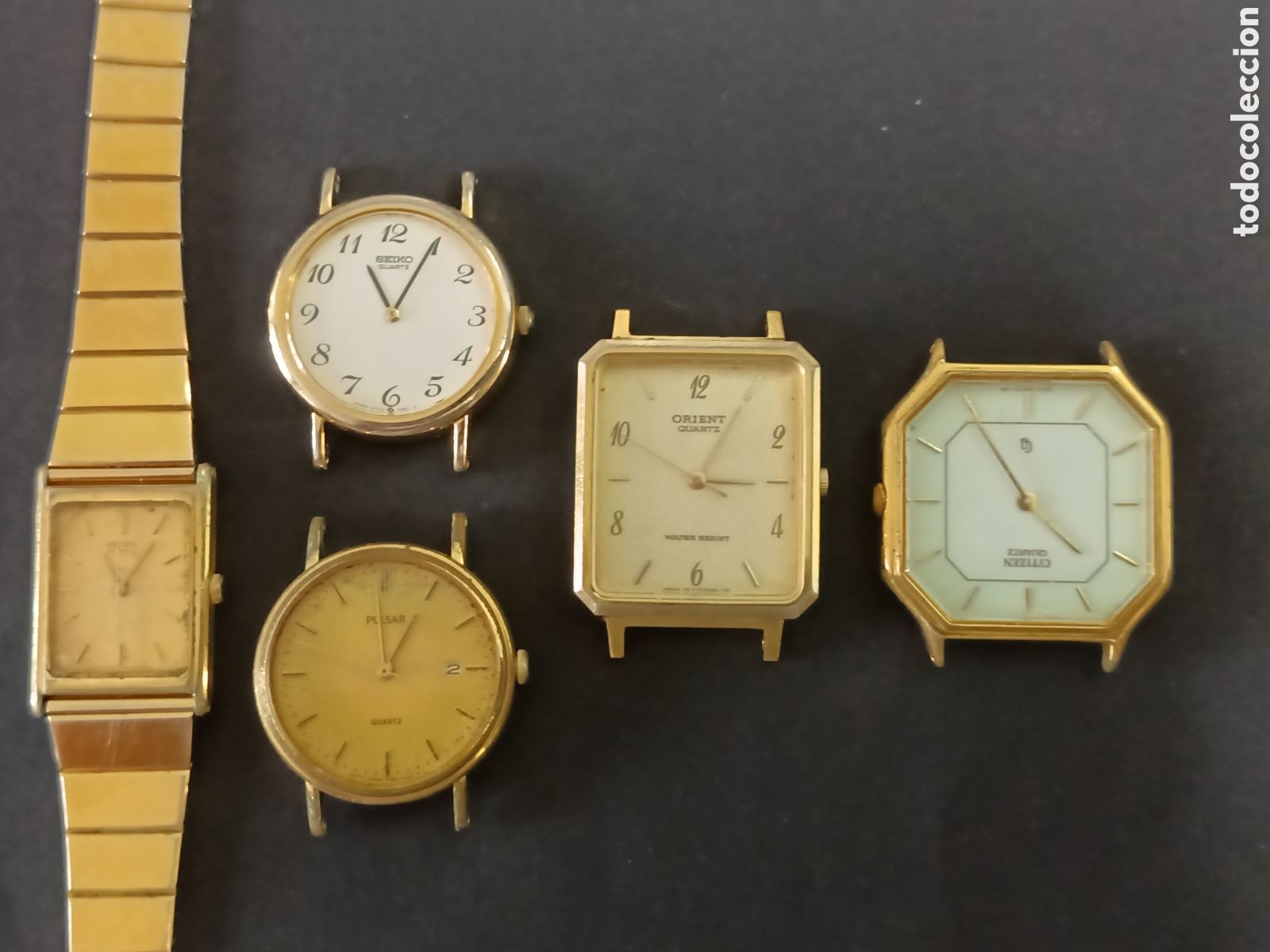Vintage: Lote 5 relojes vintage
