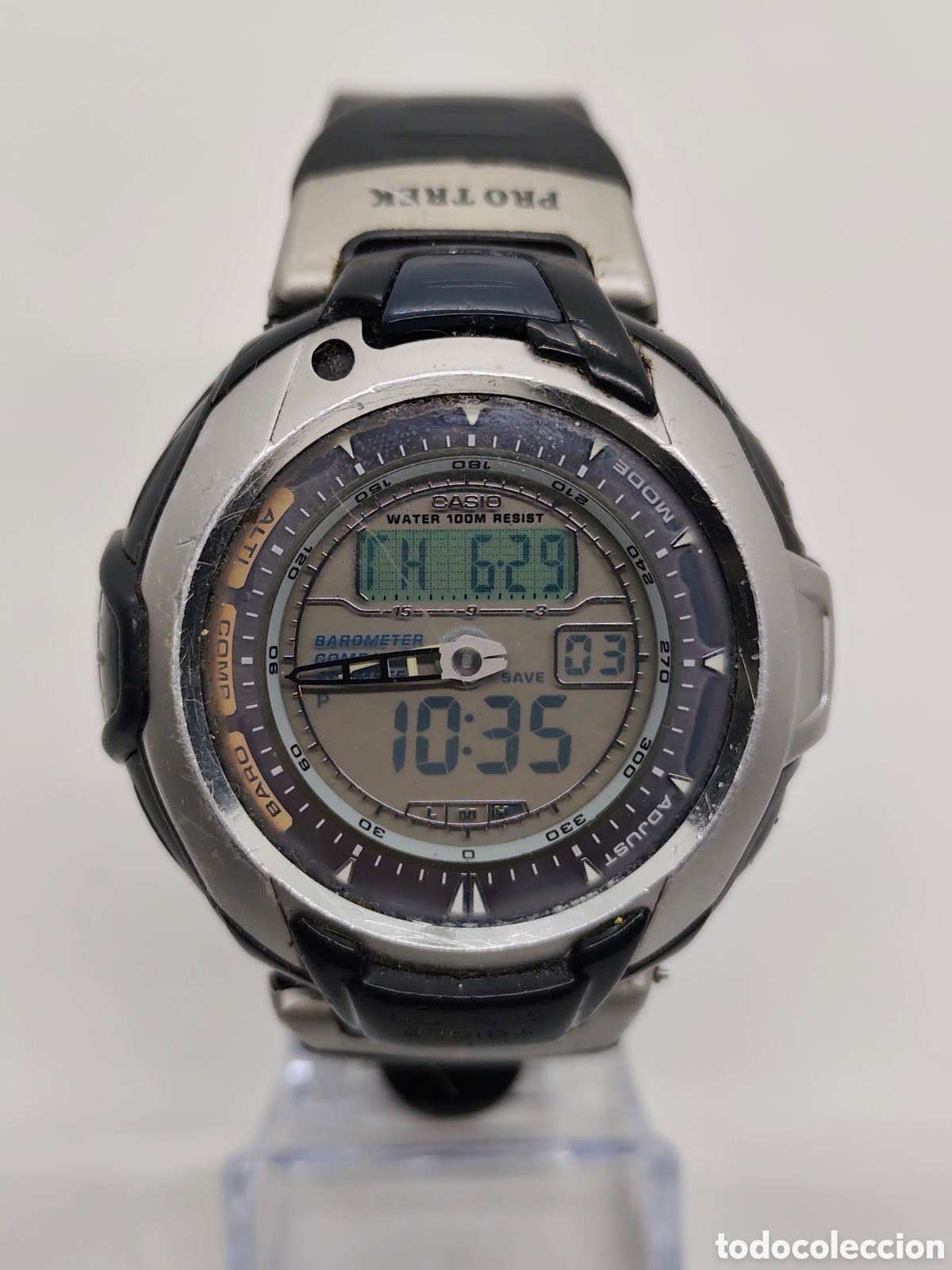 Vintage: Reloj Casio Pro trek Solar - Foto 1