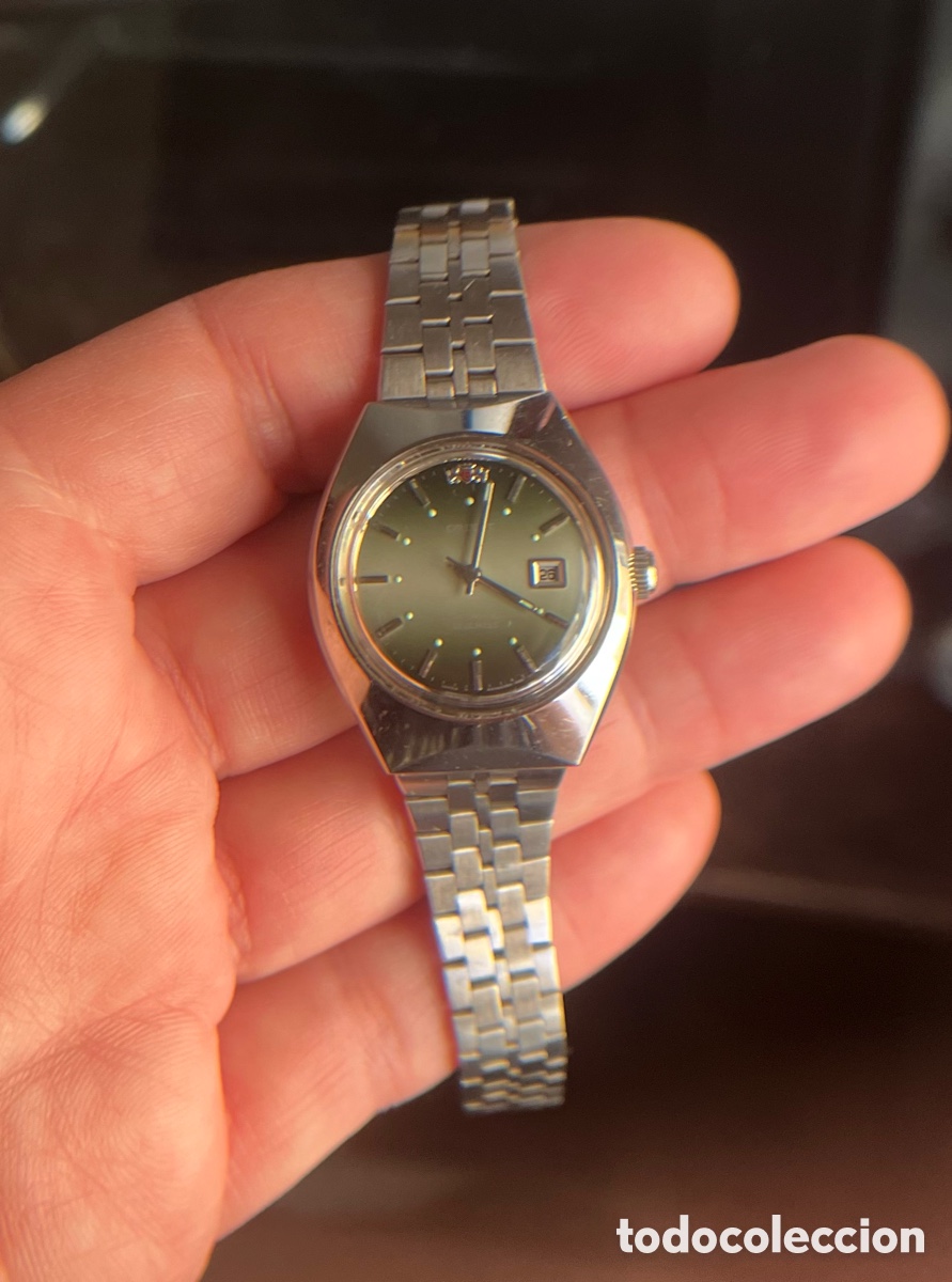 Vintage: Reloj Orient Autom&aacute;tico Vintage Verde - Foto 2