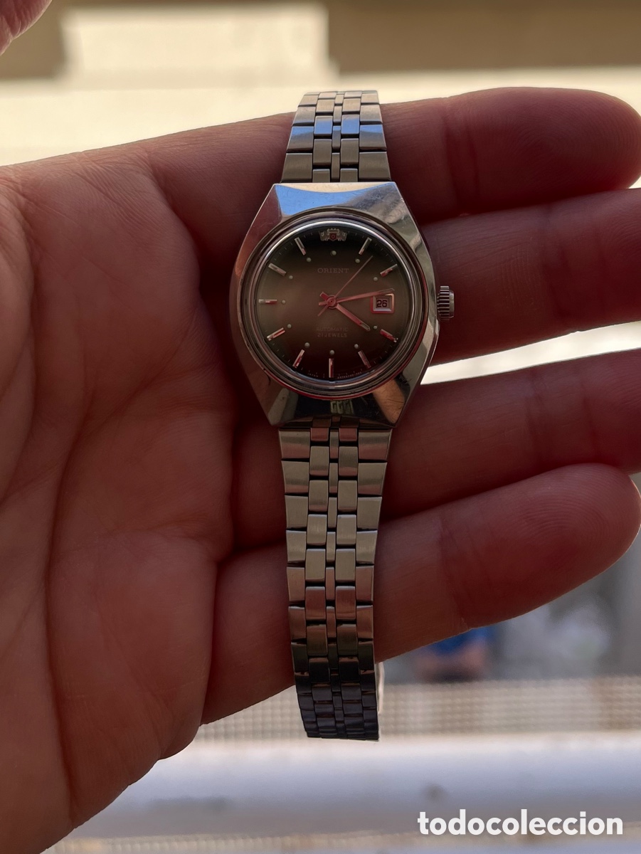 Vintage: Reloj Orient Autom&aacute;tico Vintage Verde - Foto 5