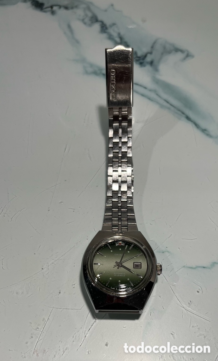 Vintage: Reloj Orient Autom&aacute;tico Vintage Verde - Foto 7