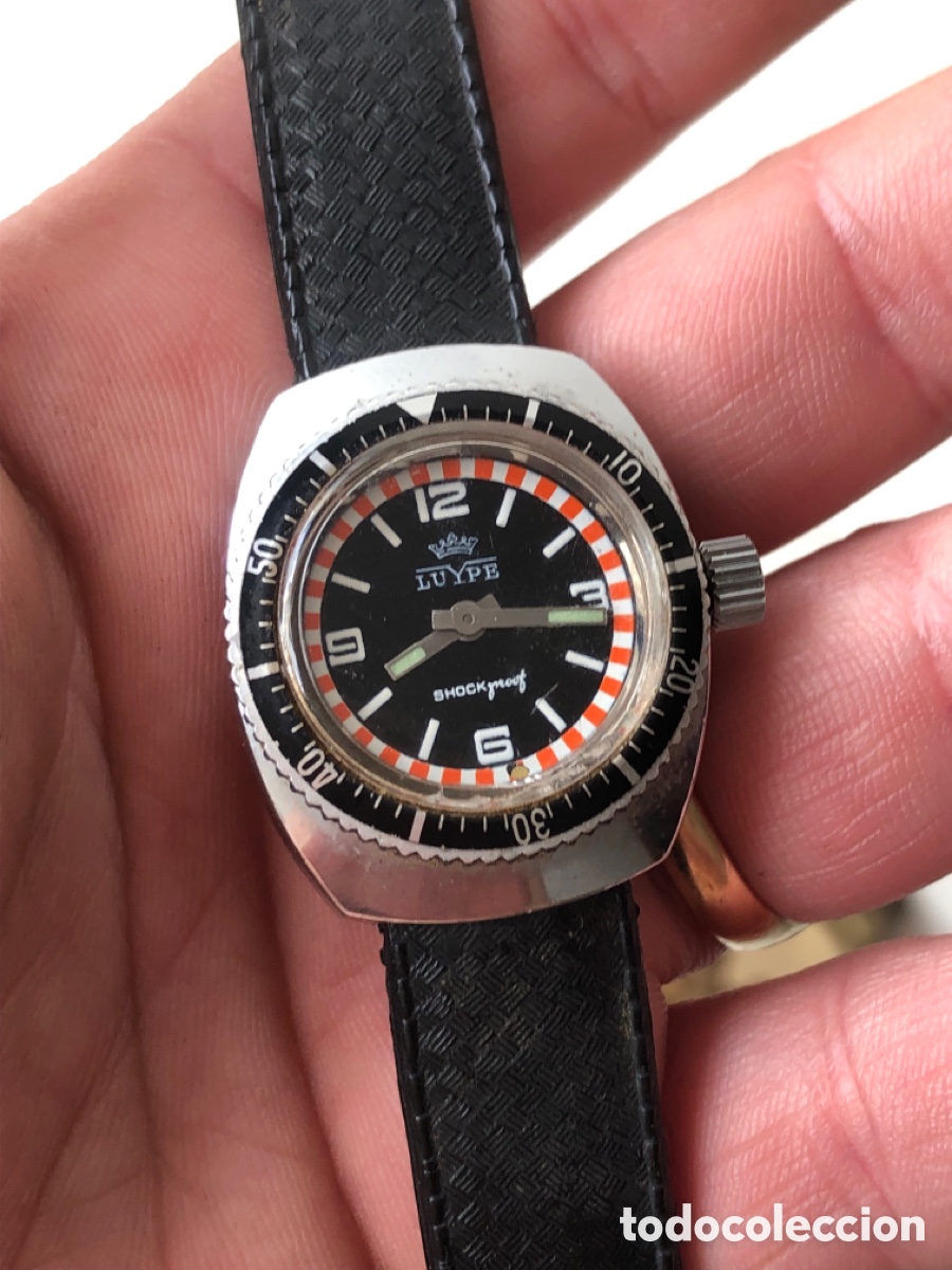Vintage: Reloj diver vintage de cuerda