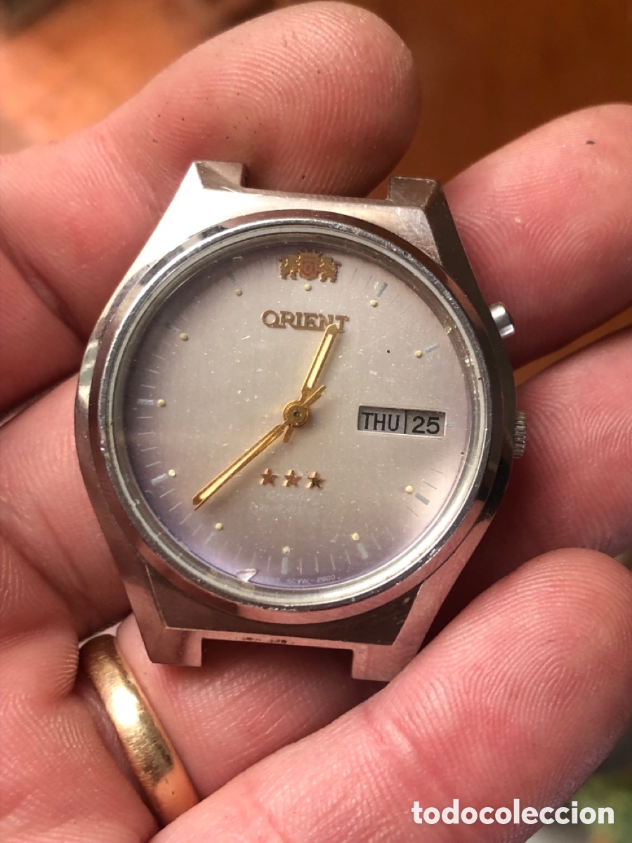 Vintage: Reloj orient autom&aacute;tico doble calendario - Foto 9
