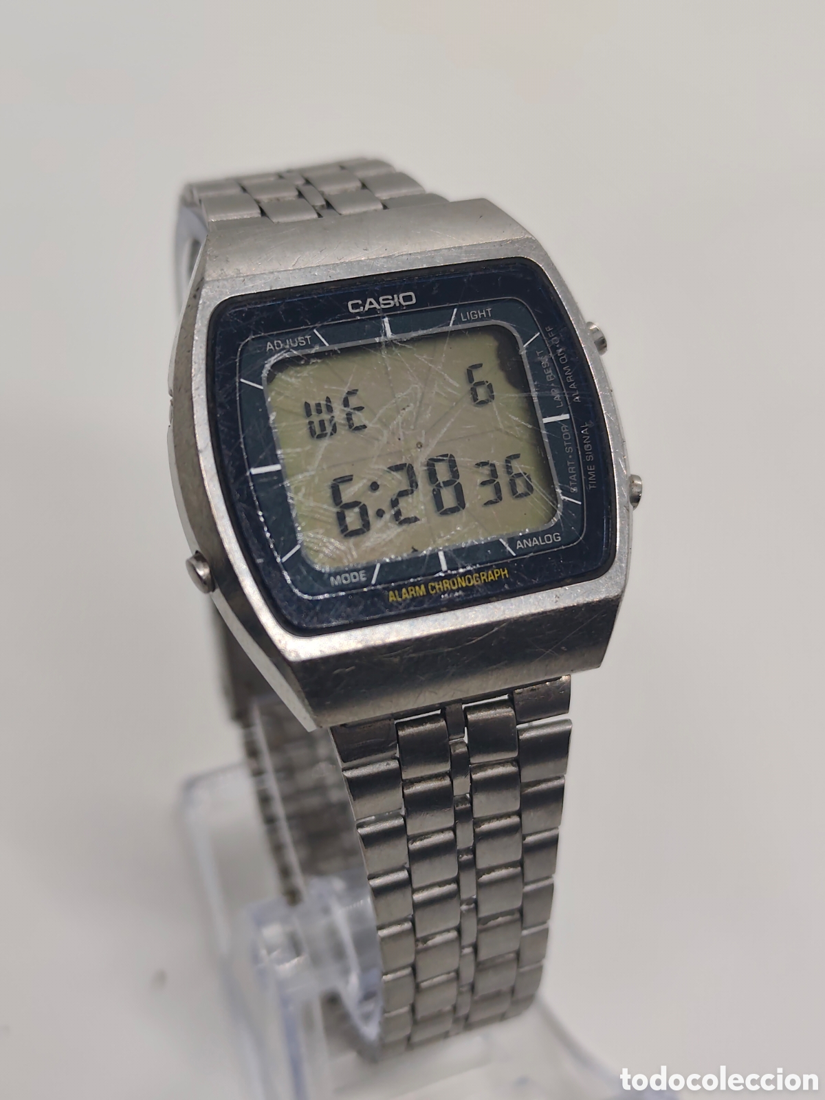 Vintage: Casio Casio A203 Digital Alarm Chronograph Watch A-203 Module No 103 Blue Thunder