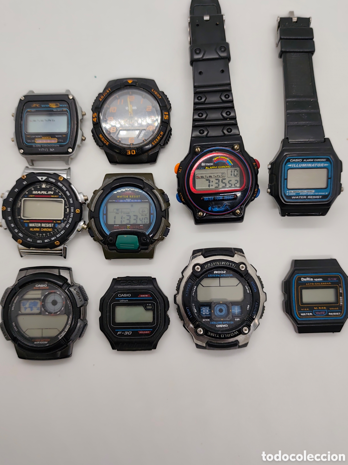 Vintage: Gran lote de relojes directo del mercadillo sin probar